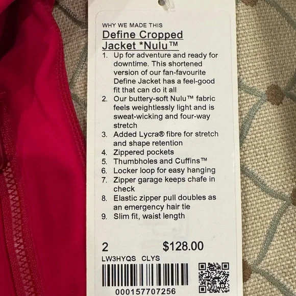 Lululemon Athletica Vibrant Pink Ski Jacket - Picture 2 of 4